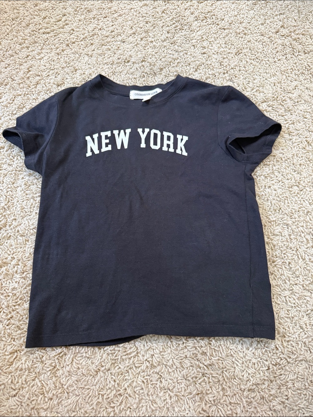 New york baby tee